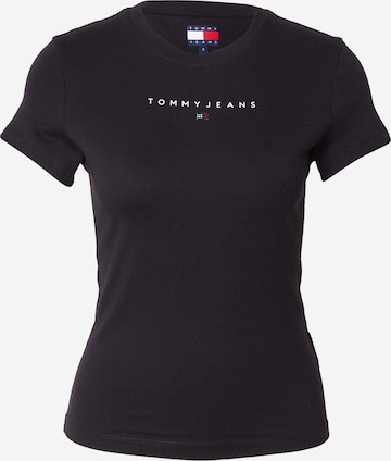 Tommy Jeans Футболка в Черный: спереди