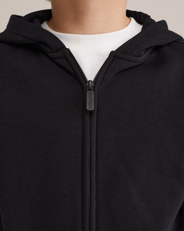 WE Fashion Кофта на молнии в Черный