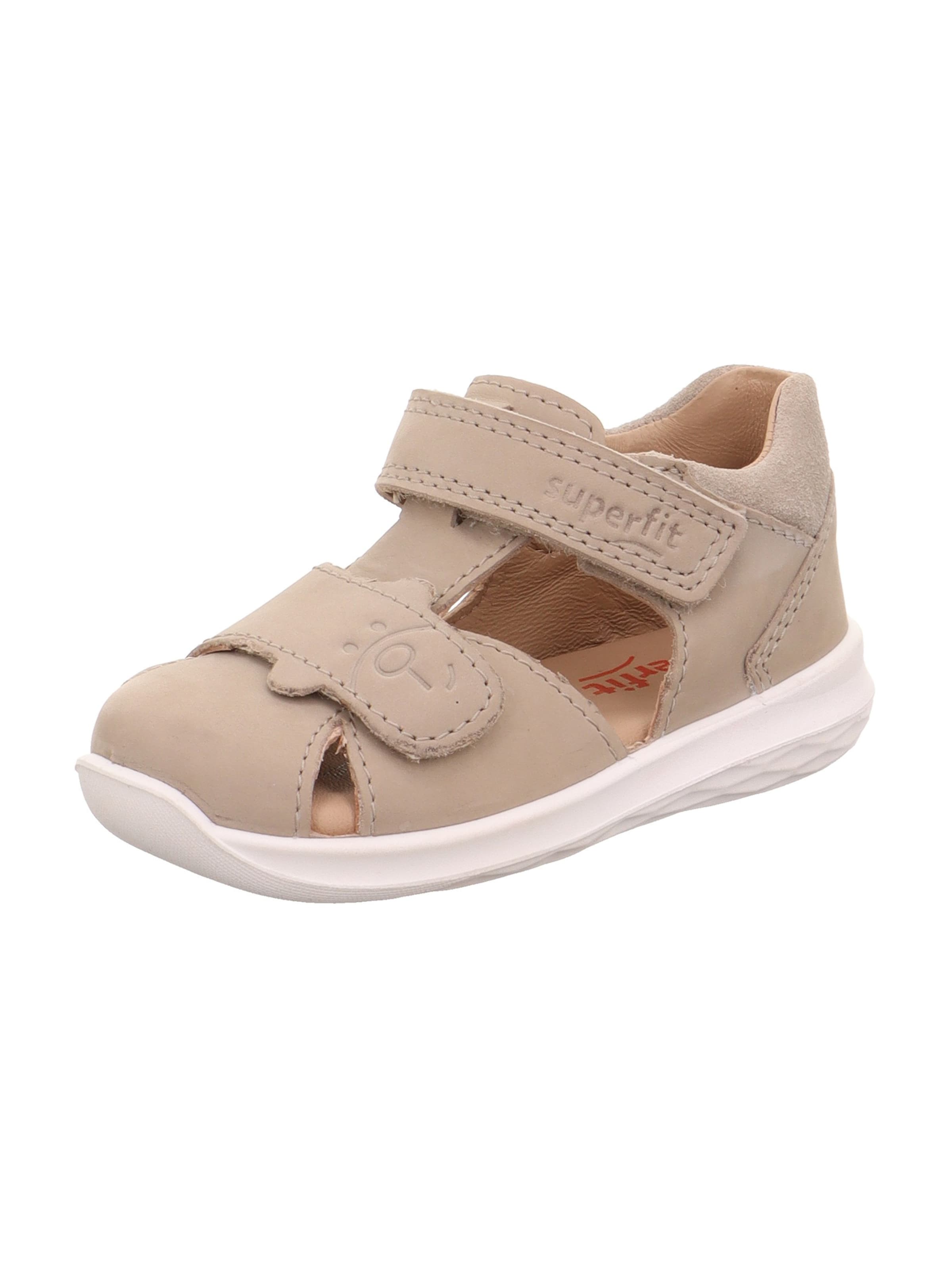 SUPERFIT Sandals & Slippers 'BUMBLEBEE' in Beige: front