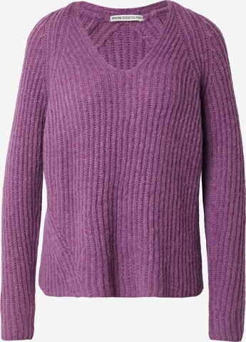 DRYKORN Pullover 'LYNETTE' in Lila: predná strana