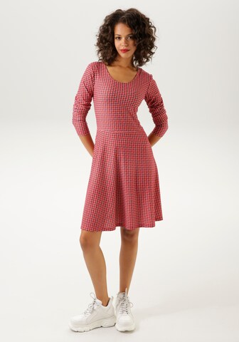 Aniston CASUAL Knitted dress in Pink