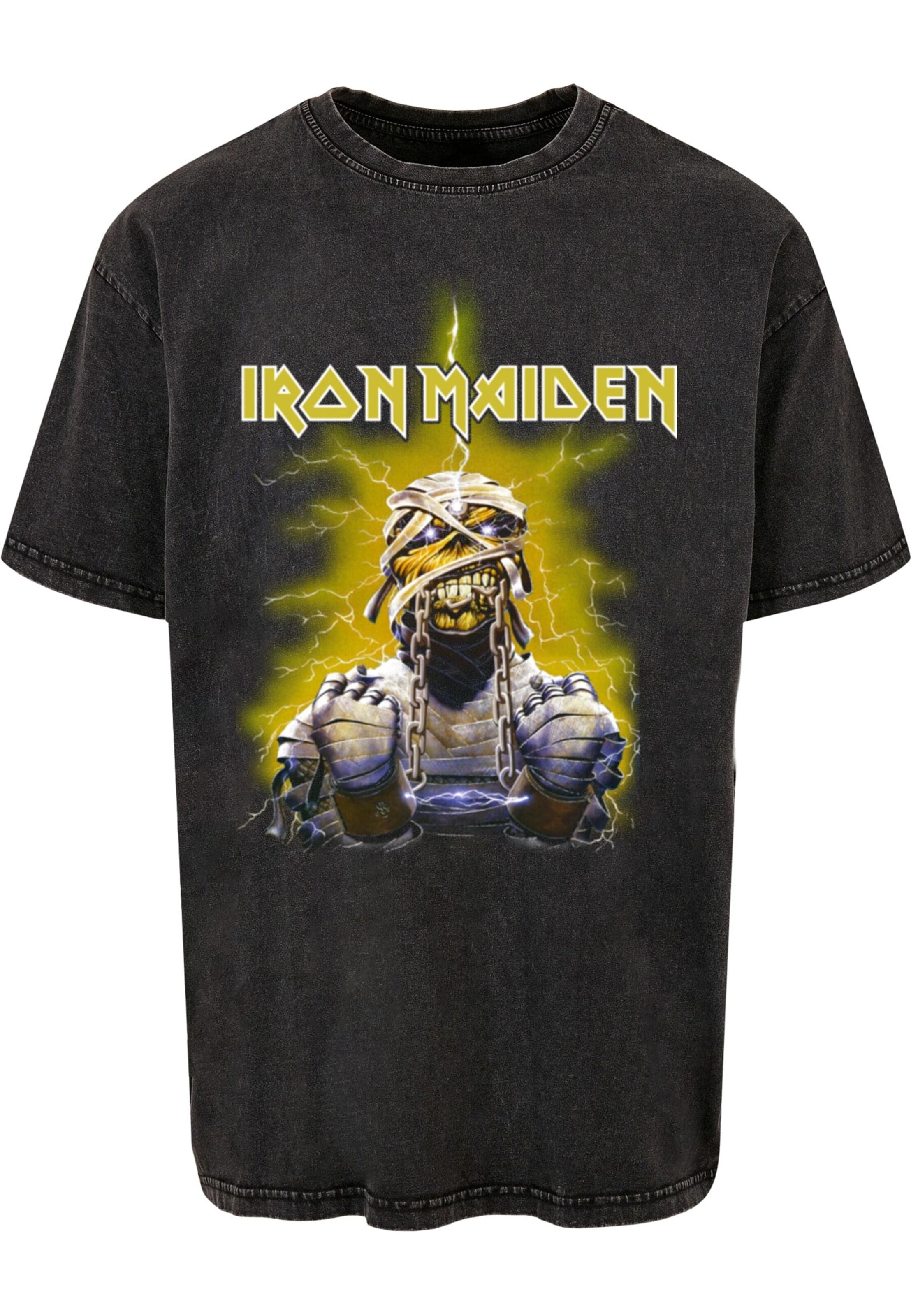 Merchcode Shirt in Zwart: voorkant