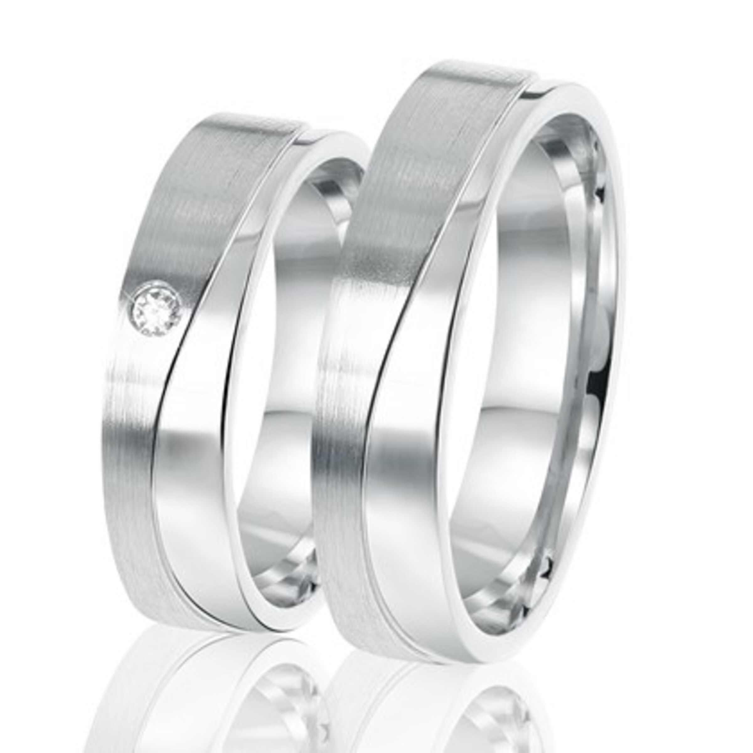 Lucardi Ring in Silver