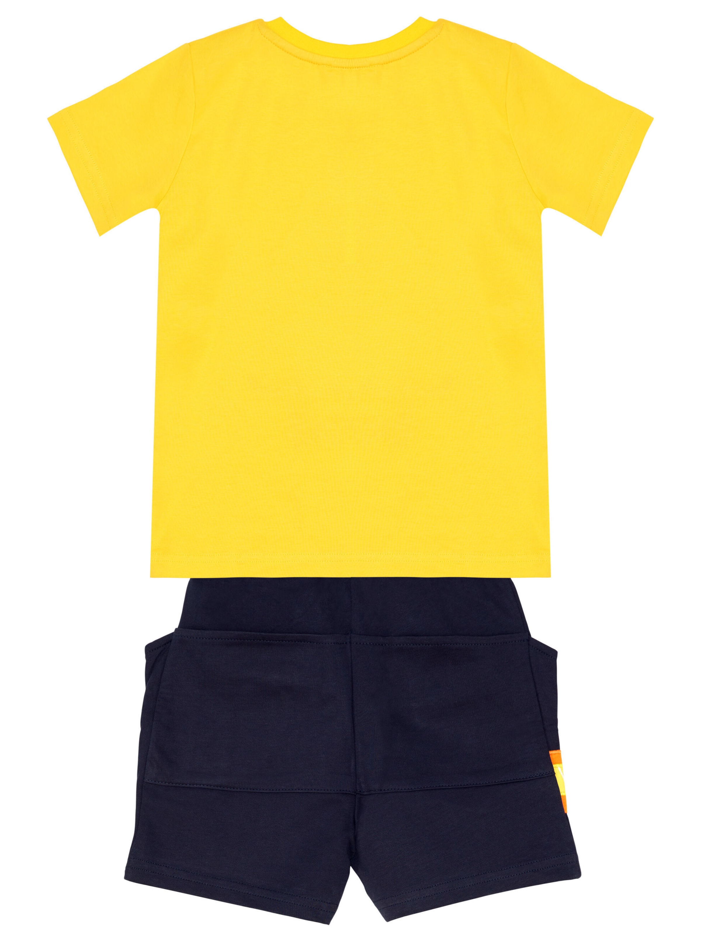 Denokids Tracksuit 'Lake Monster' in Yellow