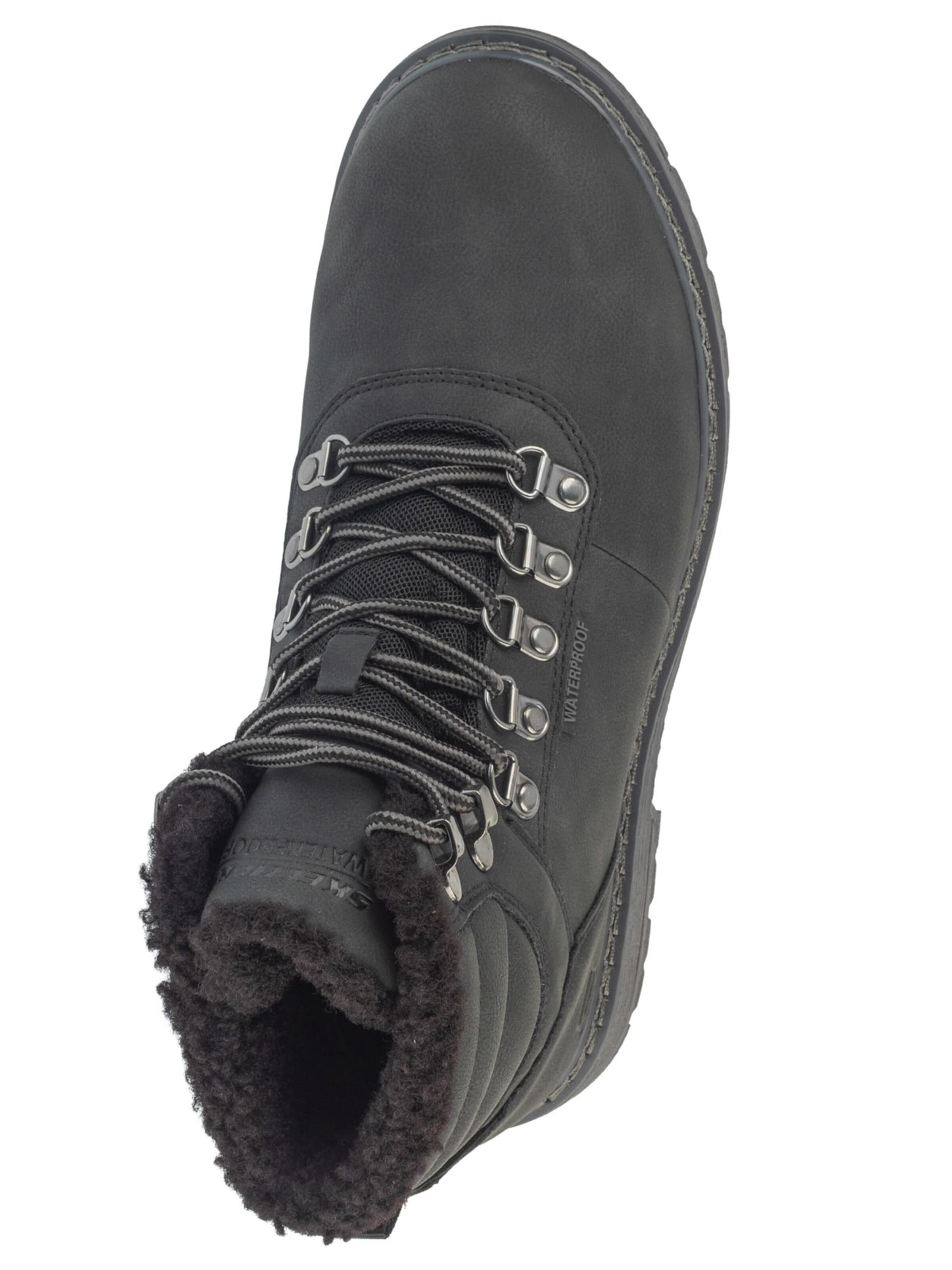 SKECHERS Veterboots 'Corado - Memphis' in Zwart