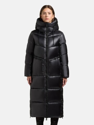 khujo Winter Coat 'Tonia' in Black: front
