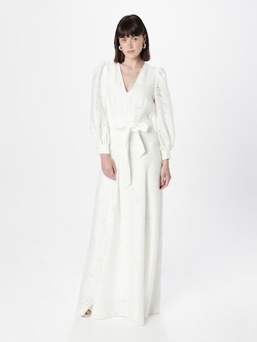 Robe 'NICOLIN' IVY OAK en blanc : devant