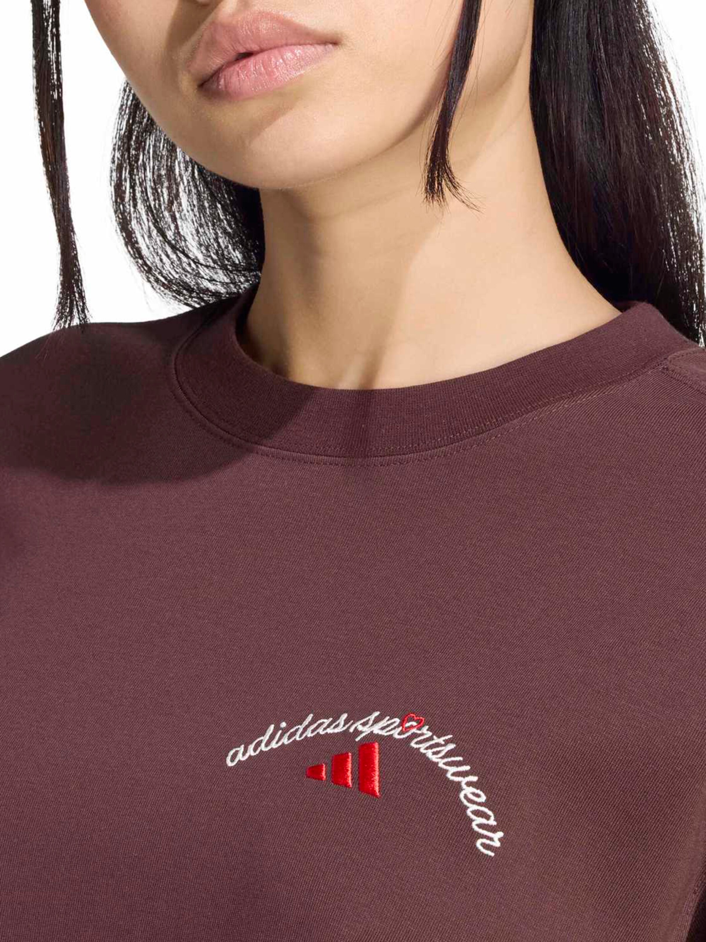 Tricou funcțional de la ADIDAS SPORTSWEAR pe maro