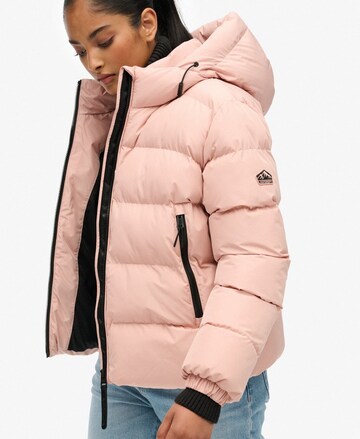 Superdry Tussenjas in Rood
