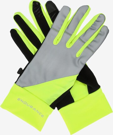 ENDURANCE Athletic Gloves 'Mingus' in Yellow