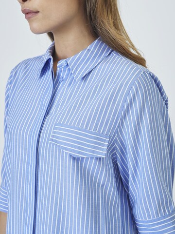co'couture Blouse 'Tea' in Blauw