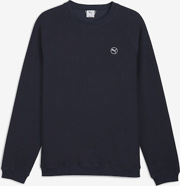 PUMA Sportsweatshirt 'Boulder 2.0' in Blau: Vorderseite