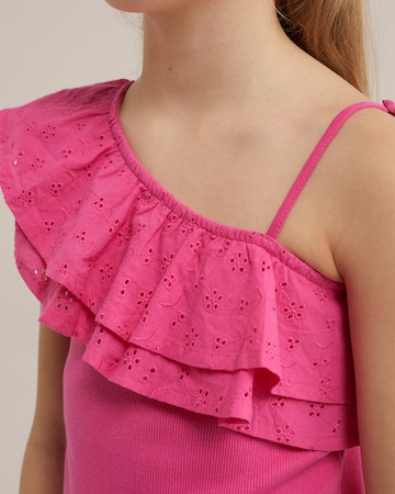 WE Fashion - Vestido em rosa