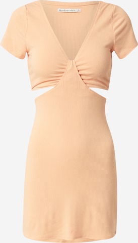 Abercrombie & Fitch Φόρεμα σε πορτοκαλί: μπροστά