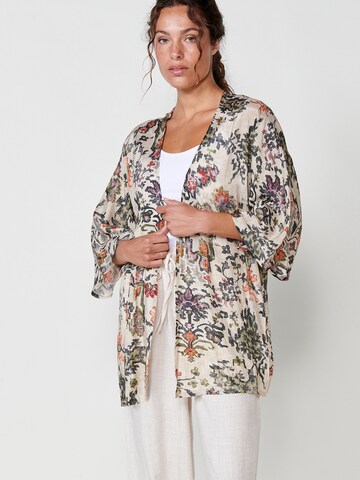 Kimono KOROSHI en mélange de couleurs