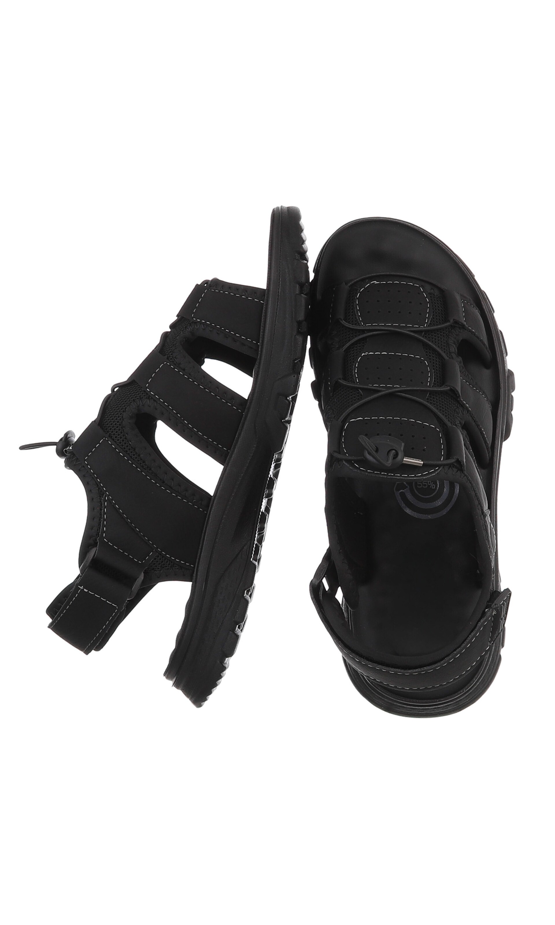 CoolWalk Sandals in Black