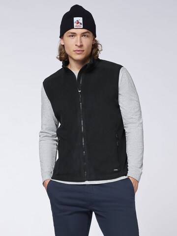 CHIEMSEE Weste in Schwarz: Vorderseite