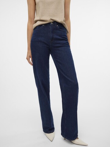 VERO MODA Wide Leg Jeans 'VMTESSA' i blå