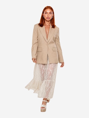 Blazer 'Blazer Lycra Pizzo PE26063' di I AM in beige