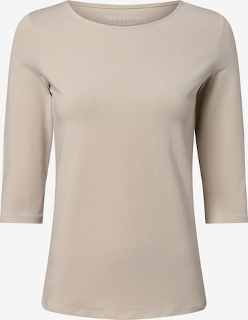 T-shirt Franco Callegari en beige : devant