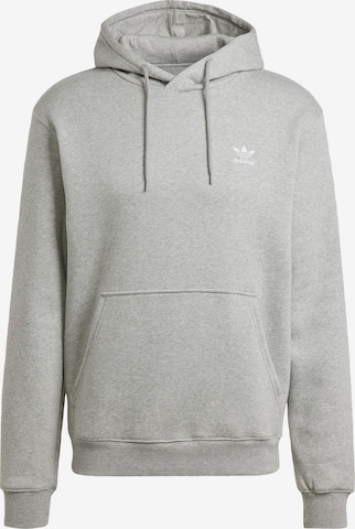 ADIDAS ORIGINALS Sweatshirt 'Trefoil Essentials' i grå: framsida