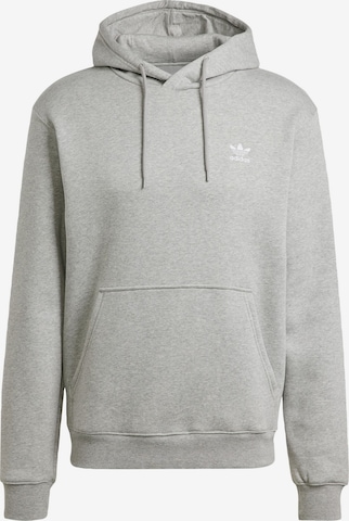 ADIDAS ORIGINALS Sweatshirt 'Trefoil Essentials' in Grau: predná strana