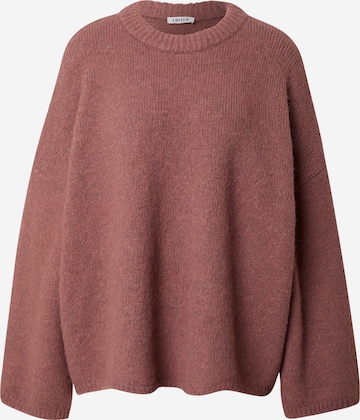 Pull-over 'Ulva' EDITED en marron : devant