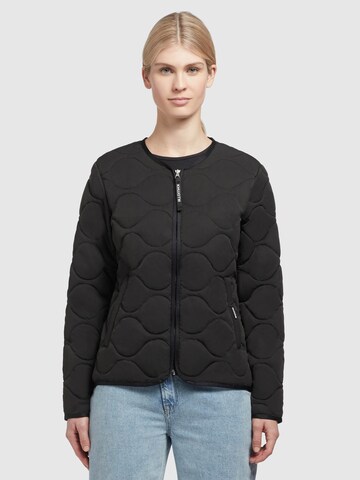 khujo Between-Season Jacket 'Alma2' in Black: front