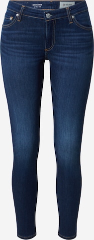 AG Jeans Skinny Farmer 'Legging Ankle' - kék: elől