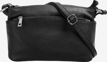 Sac à bandoulière Cluty en noir : devant