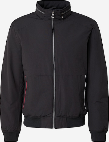 Veste mi-saison LERROS en noir : devant