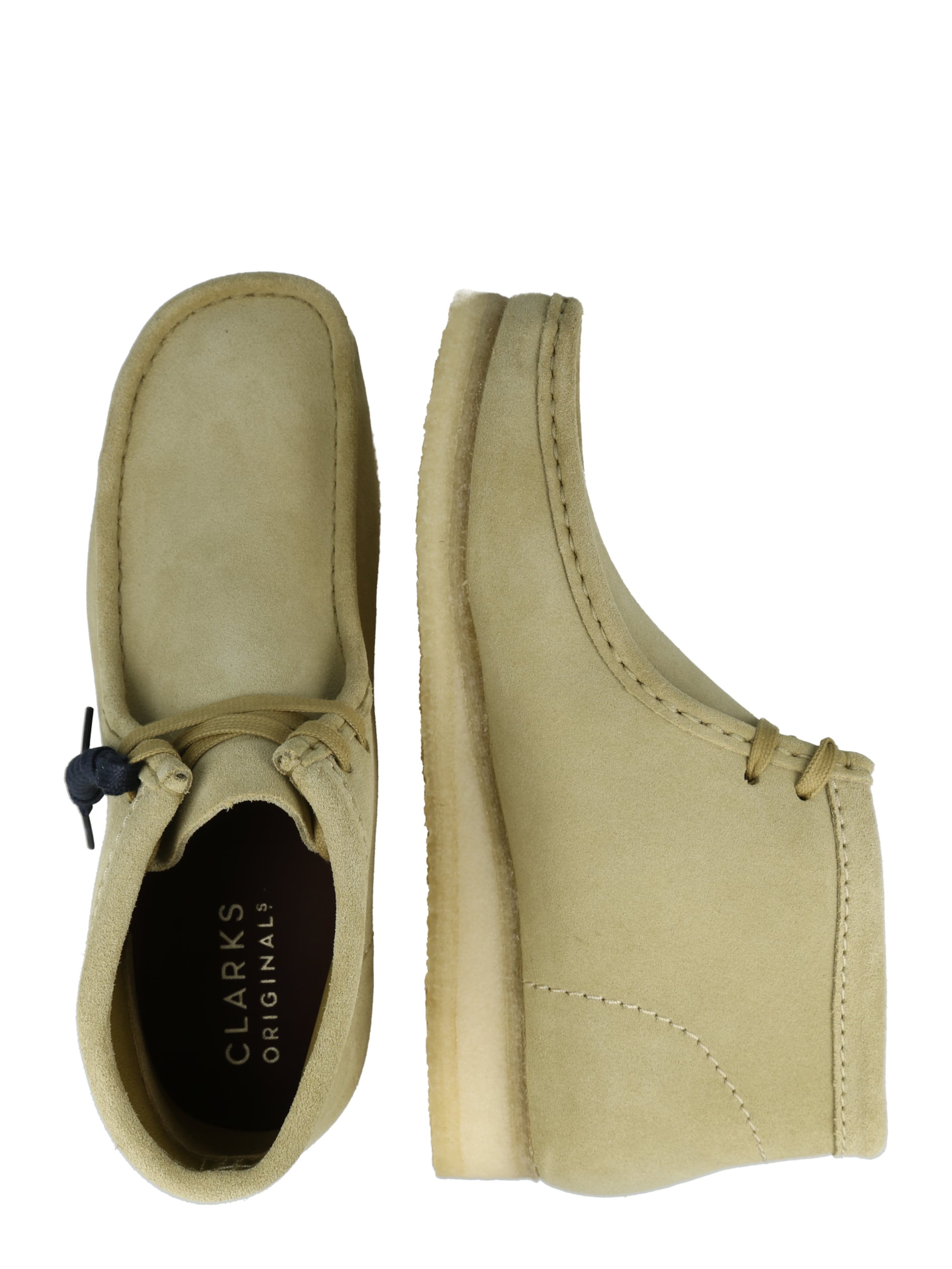 Clarks Originals Chukka Boots 'Wallabee' in Beige