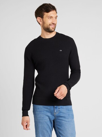 Calvin Klein Sweter w kolorze czarny: przód