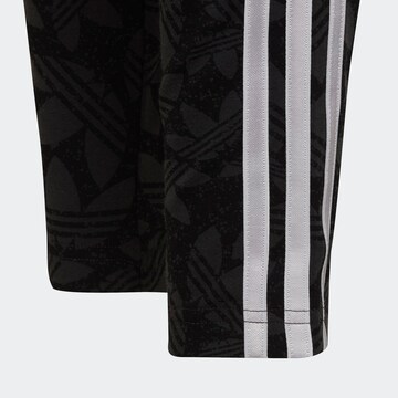 ADIDAS ORIGINALS - Skinny Leggings 'High-Waisted Allover Print' en gris