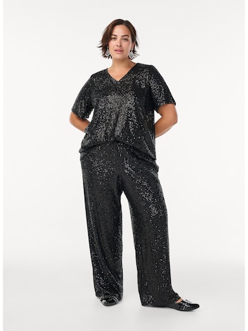 Zizzi Blouse 'Mlina' in Black