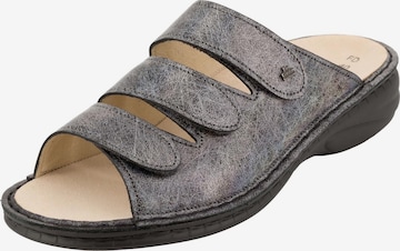 Finn Comfort Mules 'Hellas' in Grey: front
