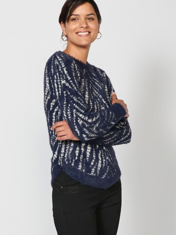 KOROSHI Pullover in Blau