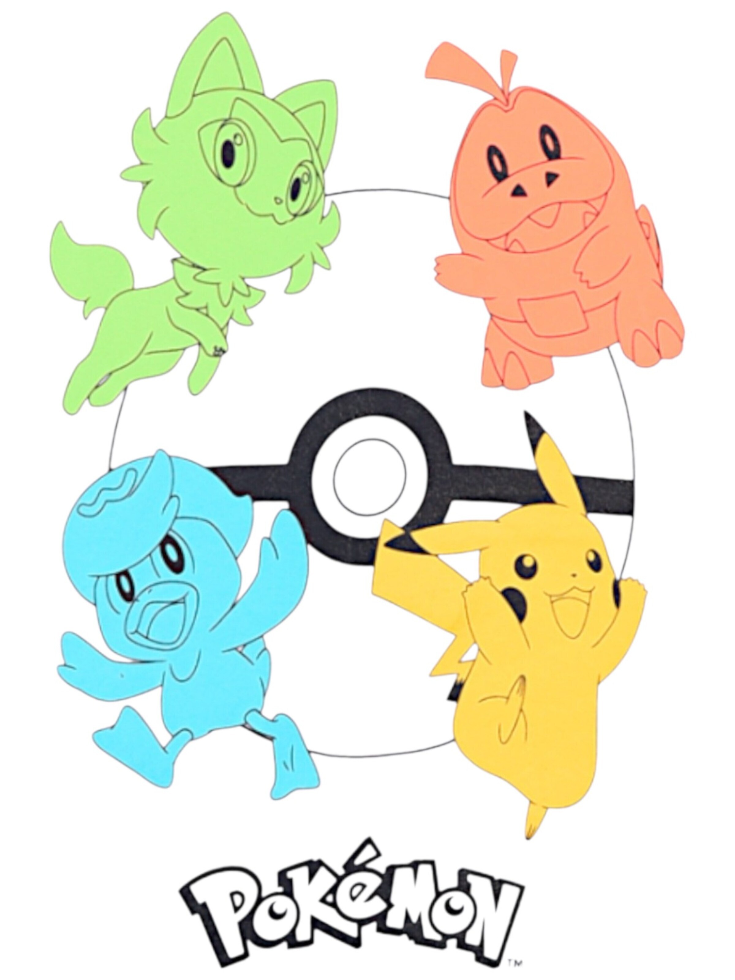 Pokémon Shirt 'Pokémon' in Beige