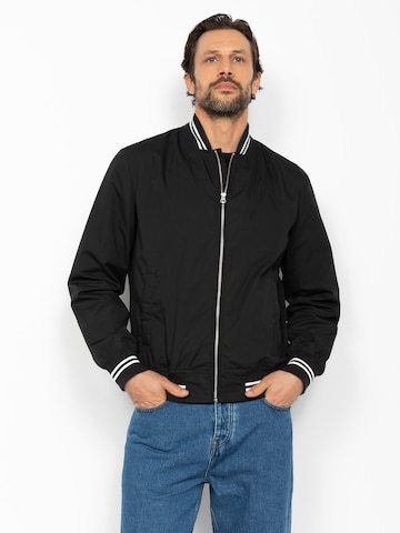 Manteau mi-saison Schott NYC en noir