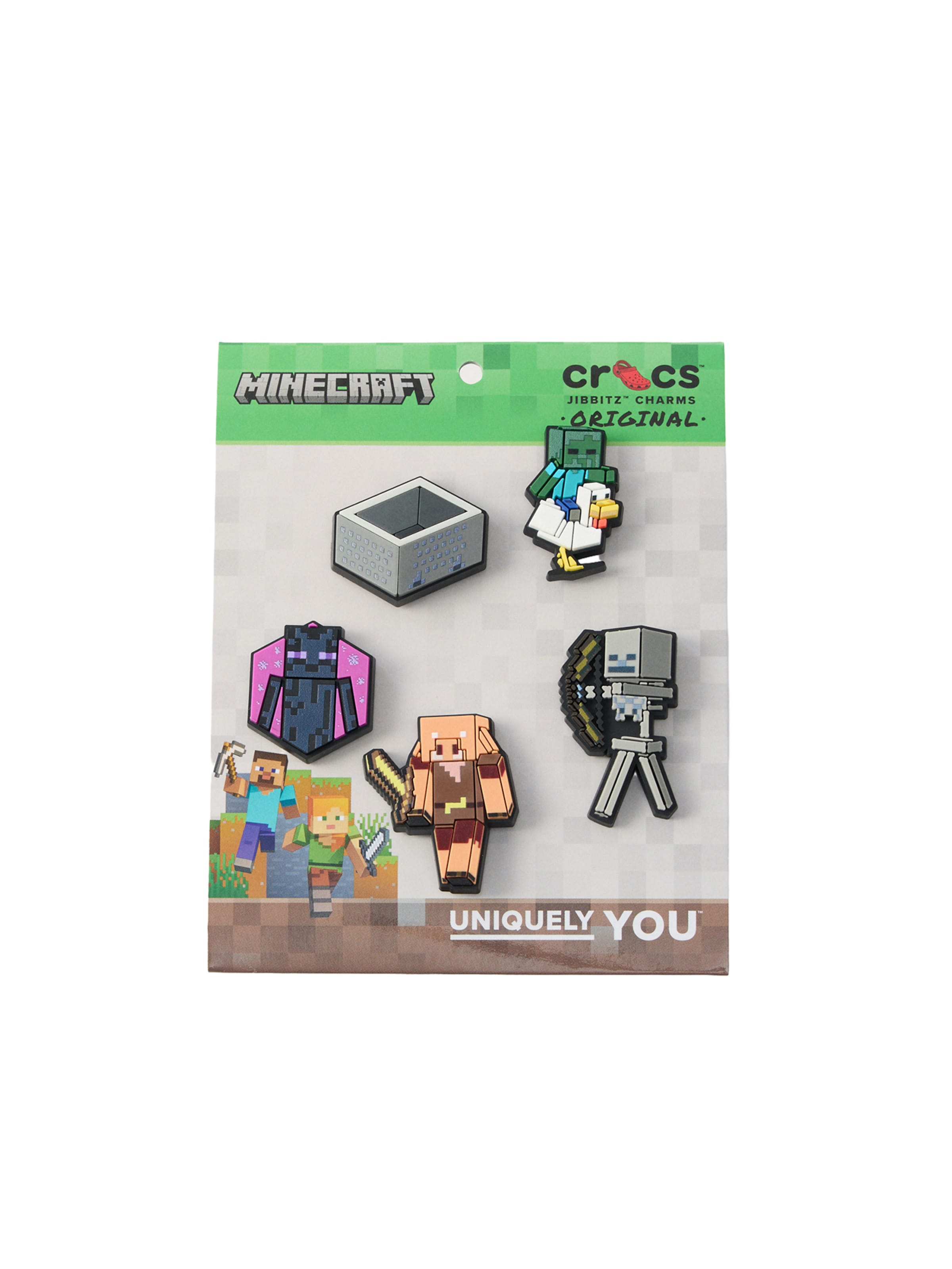 Crocs Παιχνίδια 'Minecraft' σε ανάμεικτα χρώματα: μπροστά