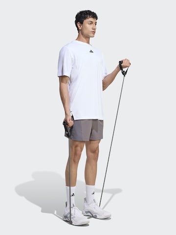 ADIDAS PERFORMANCE Štandardný strih Športové nohavice 'POWER' - Hnedá