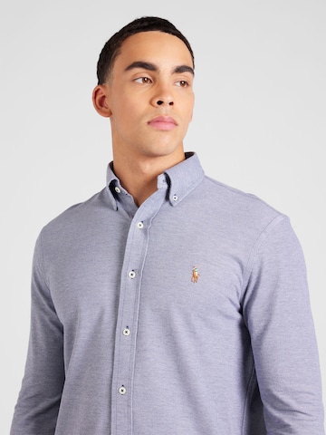 Polo Ralph Lauren Regular fit Srajca | modra barva