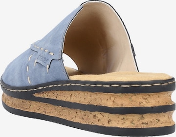 Rieker Pantolette in Blau