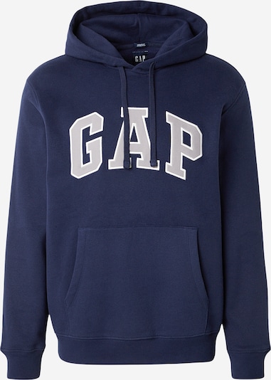 GAP Sweater majica u mornarsko plava / siva / bijela, Pregled proizvoda