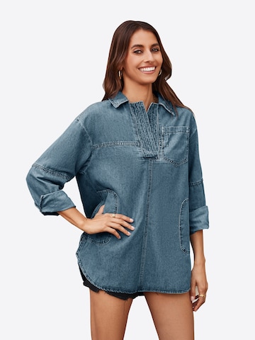 Imily Bela Bluse in Blau