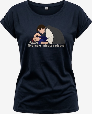 MAKAYA Shirt in Blau: Vorderseite