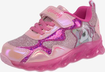 DISNEY Sneakers in Pink: front