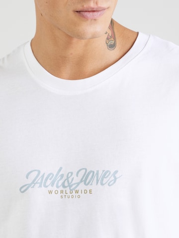 T-Shirt JACK & JONES en blanc