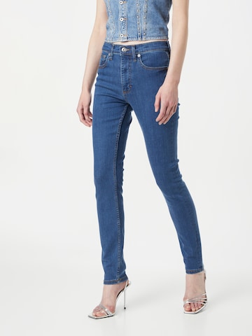 FRENCH CONNECTION Skinny Jeans in Blue: front