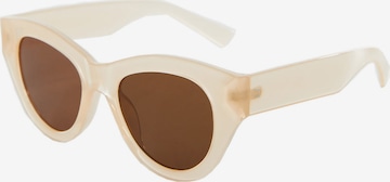 MANGO Sunglasses 'JAIRA' in Beige: front